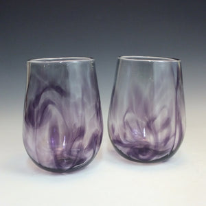 Jessica Pilowa Stemless Wine Glass set #25