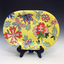 Load image into Gallery viewer, Colleen McCall-Yellow Ovid Plate #10
