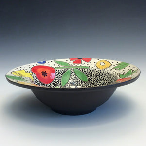 Colleen McCall- Rimmed Spaceflower Bowl #7